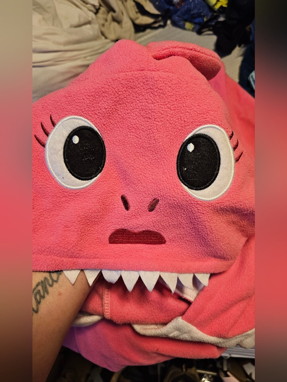 Mommy Shark Fleece Onsie Costume